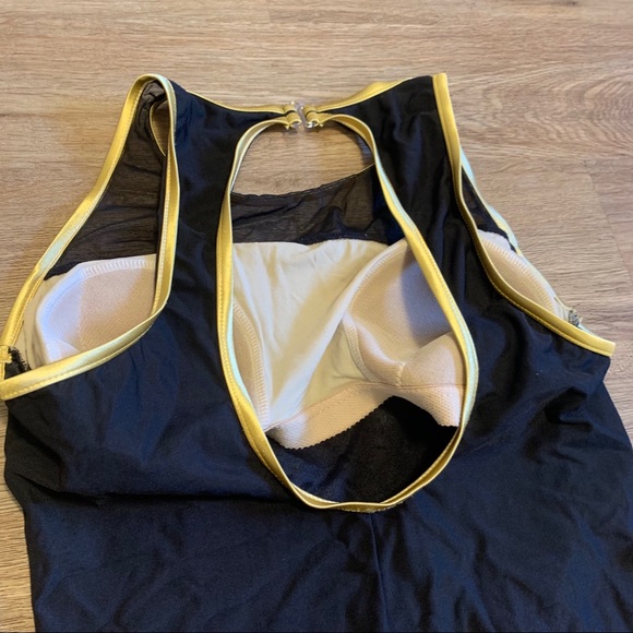 90's Pacific Connections Black/Gold One Piece |20W - Picture 8 of 11